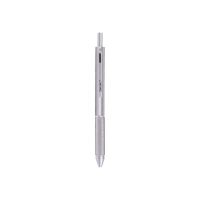 Online 4-in-1 Multipen - Stylo à bille 3 couleurs et porte-mines - argent