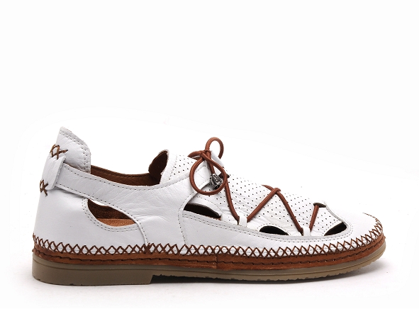 Coco abricot basses femme melincourt blanc