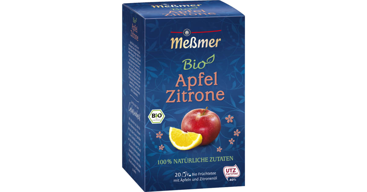 MESSMER Bio Apfel-Zitrone