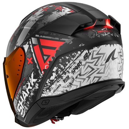 Casque Shark SKWAL i3 JET HELLCAT - Noir / Rouge