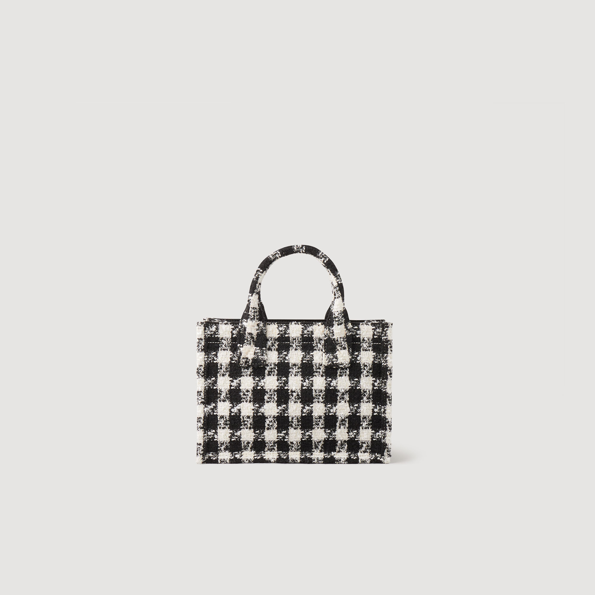 Petit cabas Kasbah en tweed