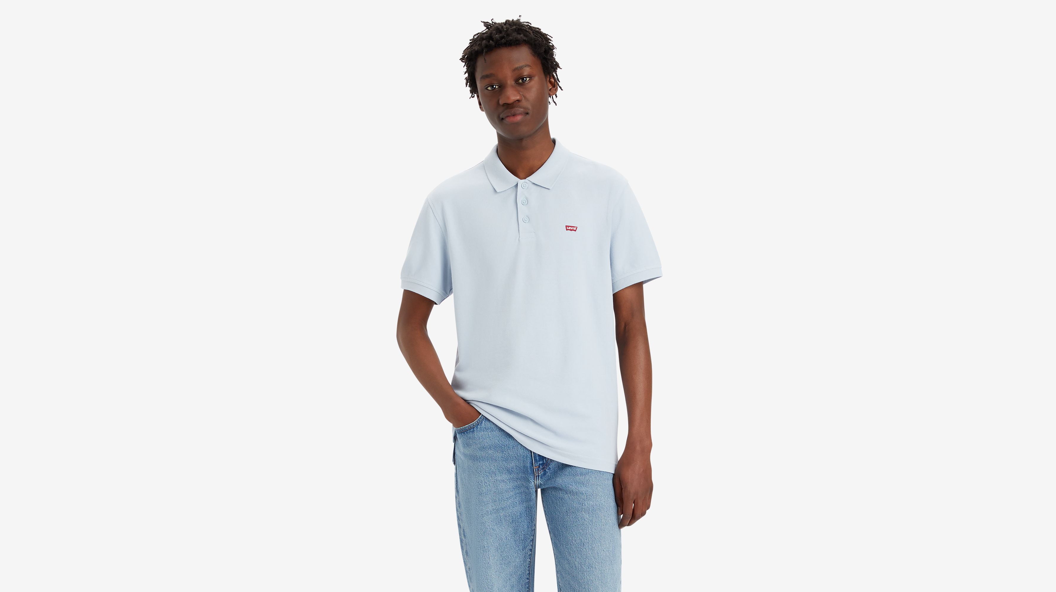 Polo Housemark - Niagara Mist - Bleu