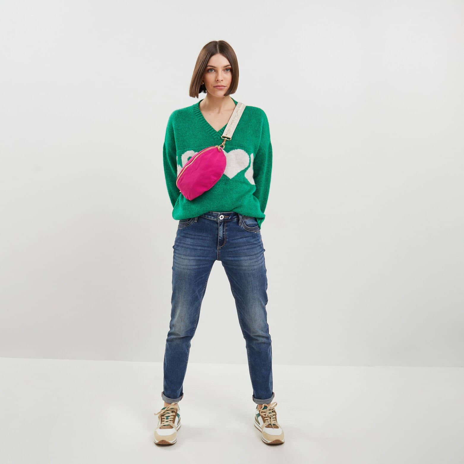 Pull loose femme
