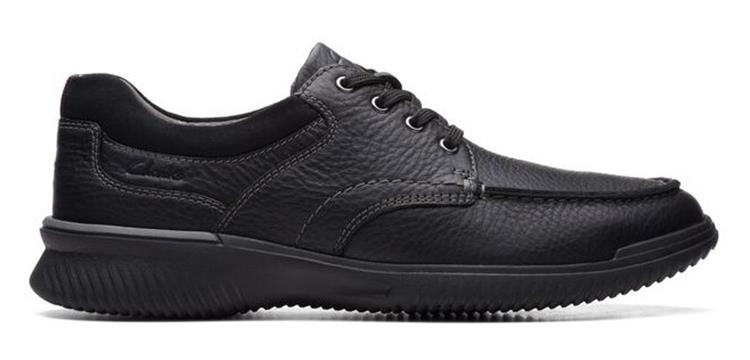 Clarks Donaway Edge black leather