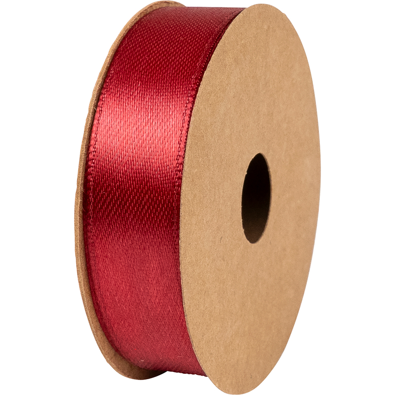 Stewo Geschenkband Satin, 15 mm x 4 m, dunkelrot