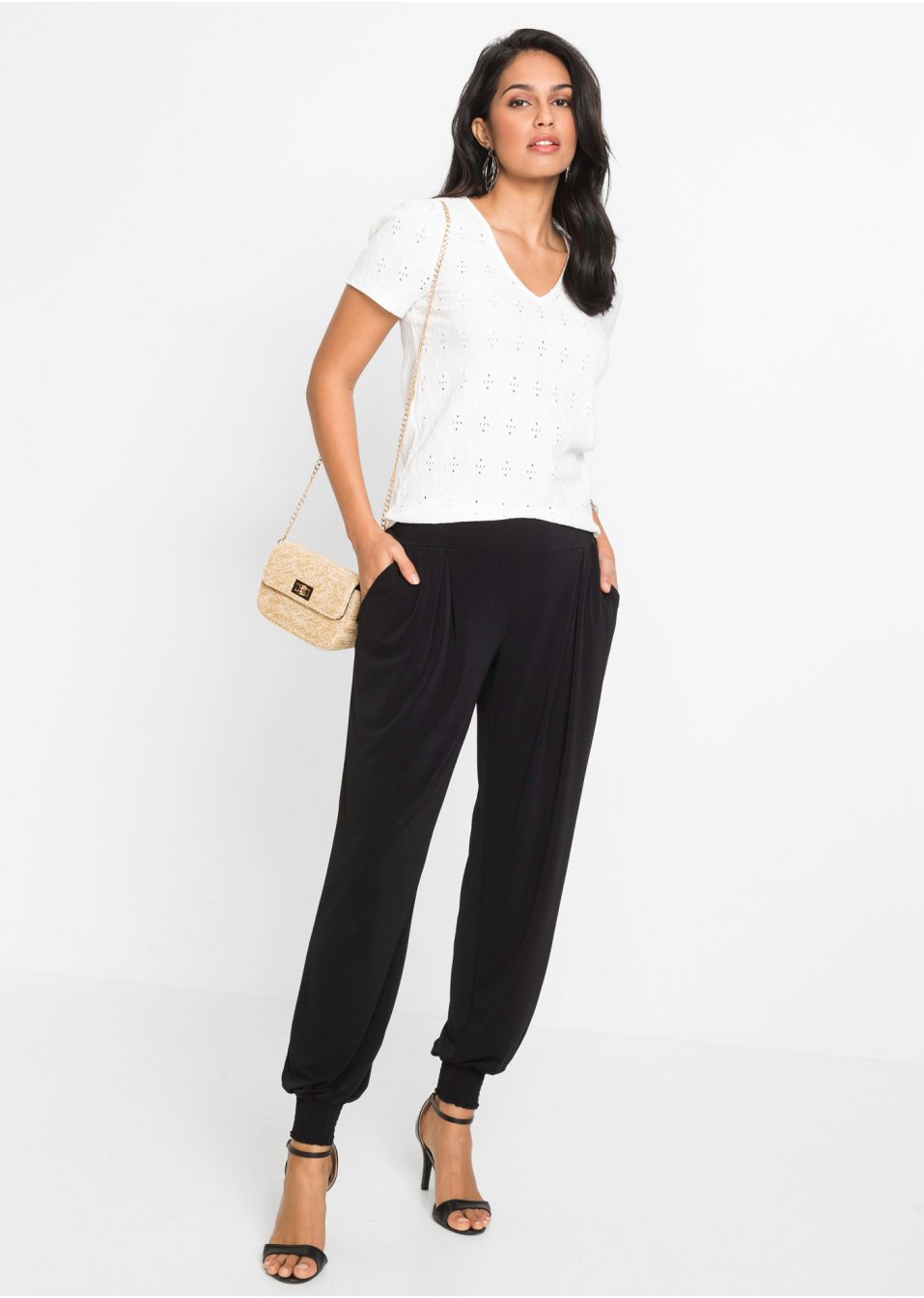 Pantalon taille extensible