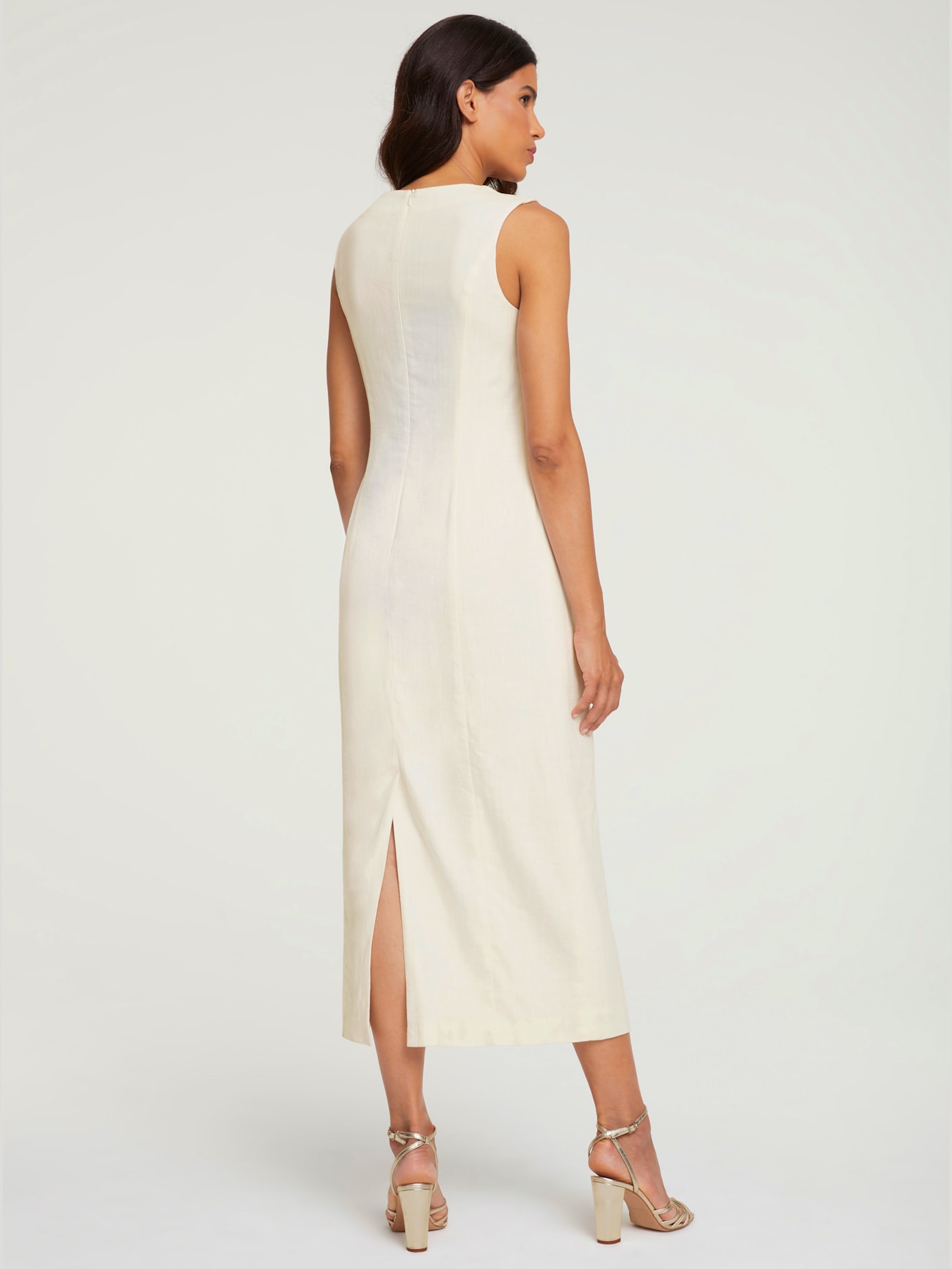 Robe coupe extra-longue tendance