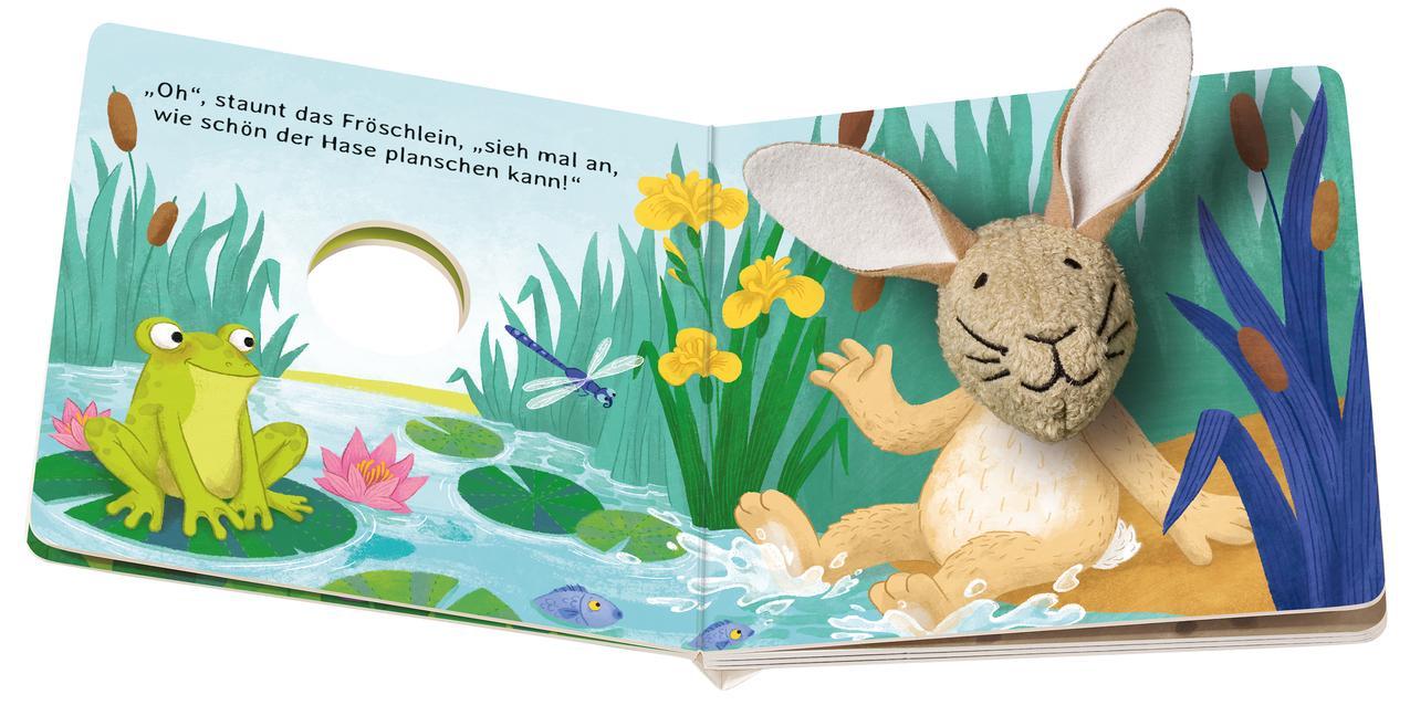 Mein liebstes Fingerpuppenbuch: Hallo, kleiner Hase!