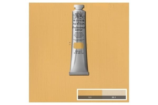 WINSOR Proff. acrylic 200ml naples yellow 422