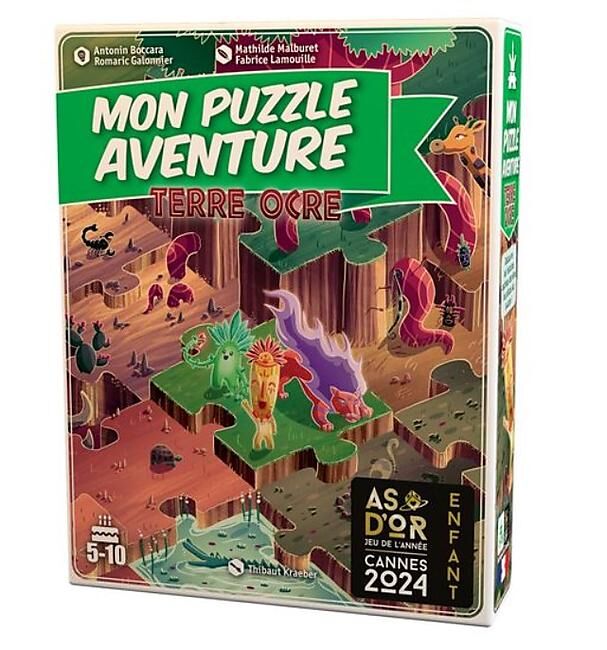 MON PUZZLE AVENTURE TERRE OCRE
