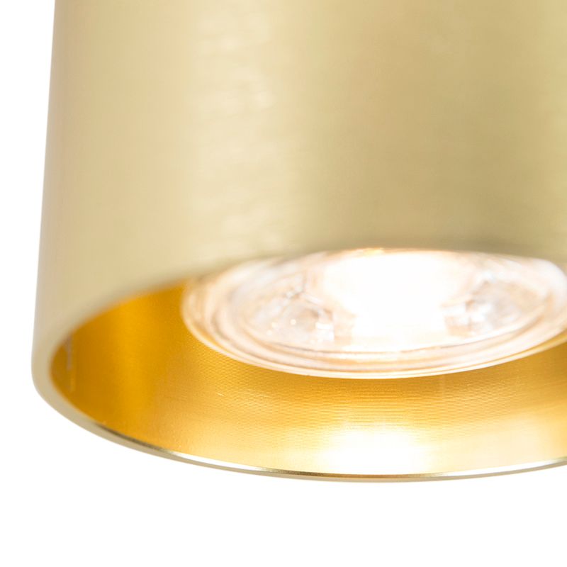 Design opbouwspot goud GU10 50mm - Tubo