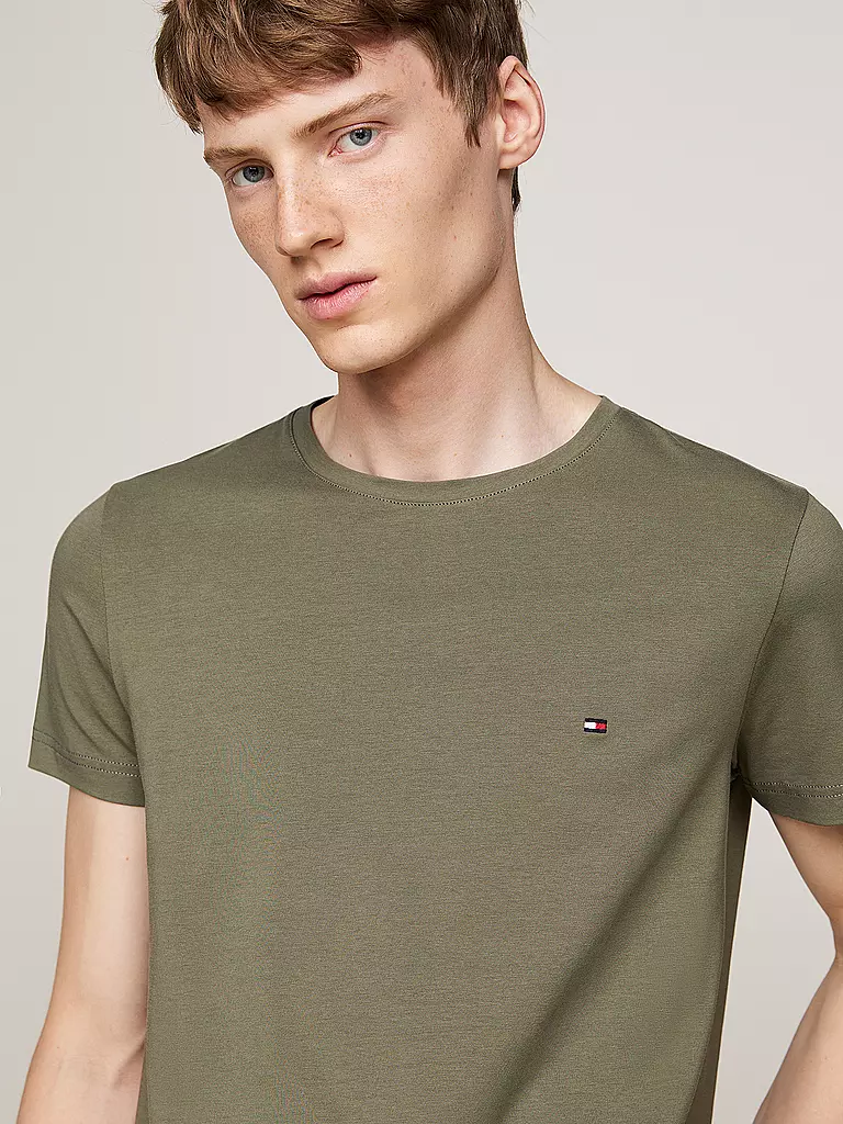 TOMMY HILFIGER T-Shirt Slim Fit olive