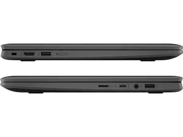 HP Fortis 14 G10 Chromebook - 180° hængselsdesign - Intel Celeron - N4500 / op til 2.8 GHz - Chrome OS - UHD Graphics - 4 GB RAM - 32 GB eMMC - 14