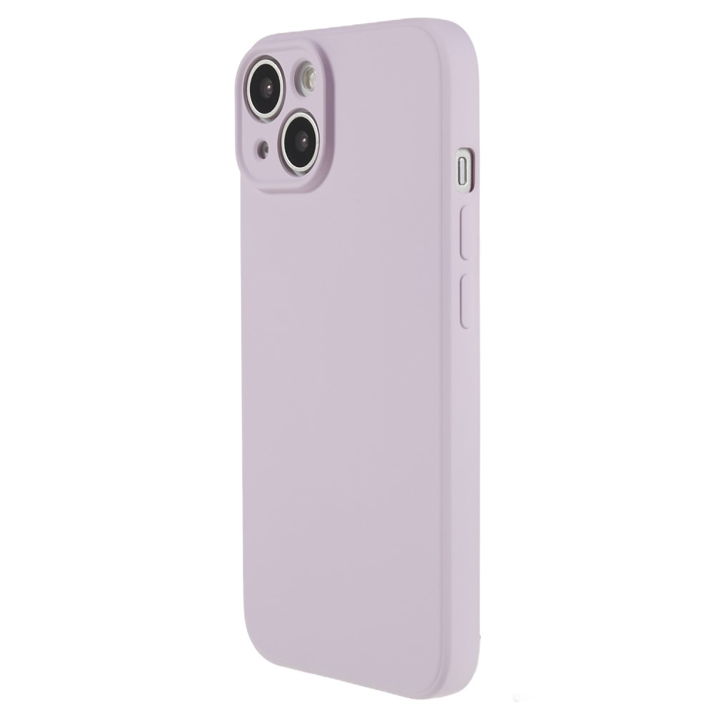 iPhone 13 Gummi Case Hülle mit Kameraschutz - Lila (Matt)