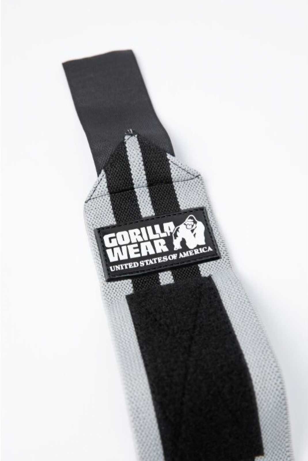 Faixas de pulso Gorilla Wear PRO cinza
