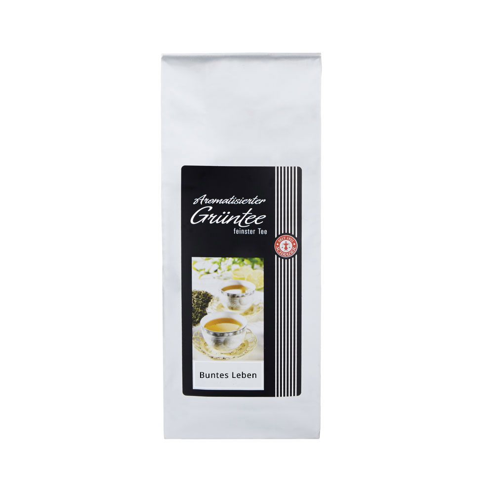 Schrader Buntes Leben, Aromatisierter Grüner Tee