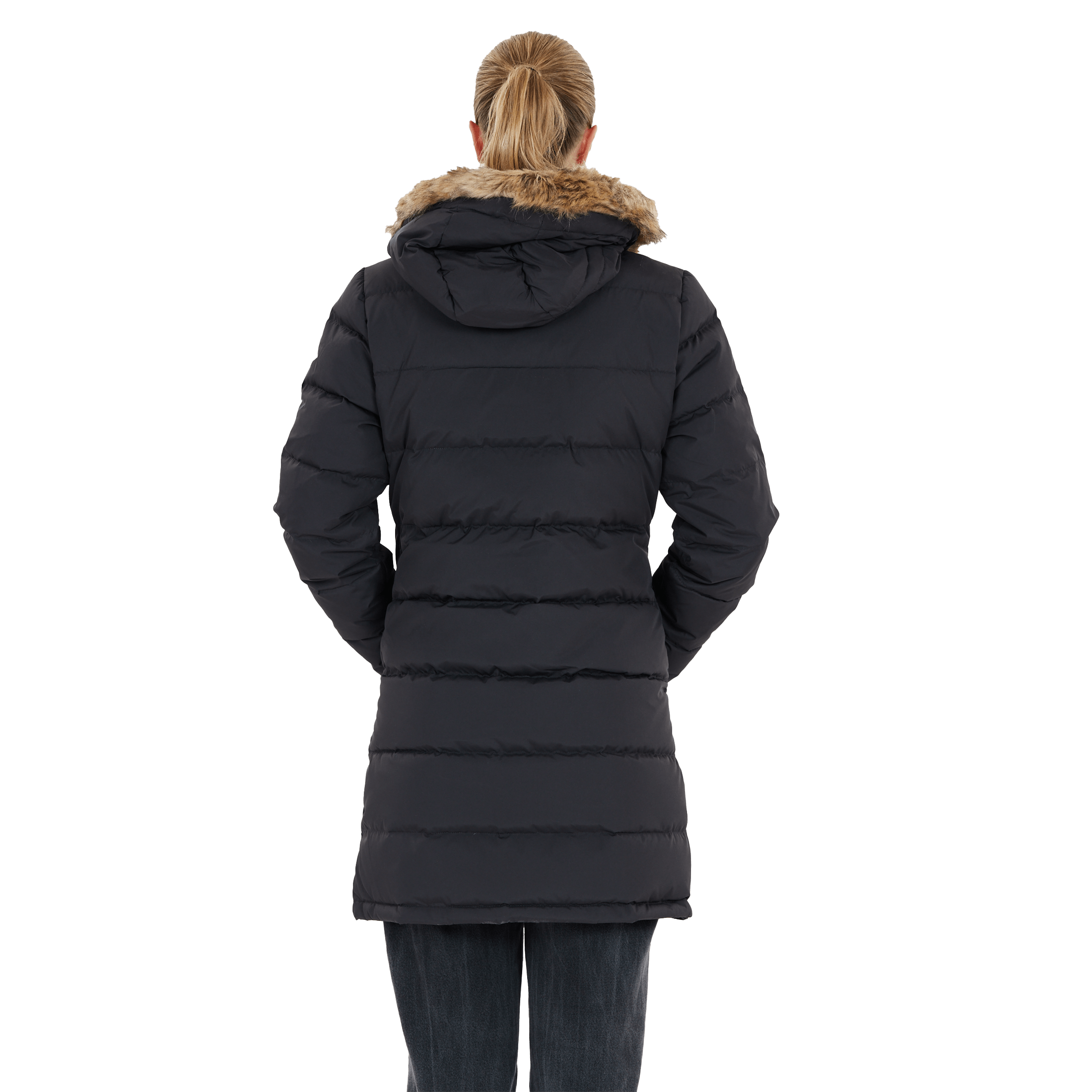 Vertical Paran W Long down parka jacket - Jakke