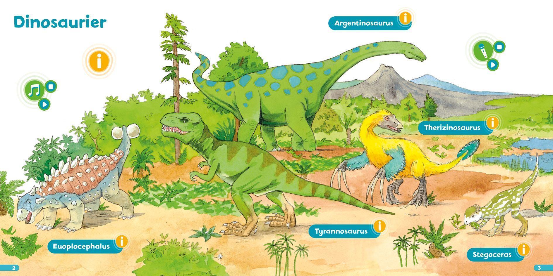 BOOKii® Hören und Staunen Mini - Dinosaurier