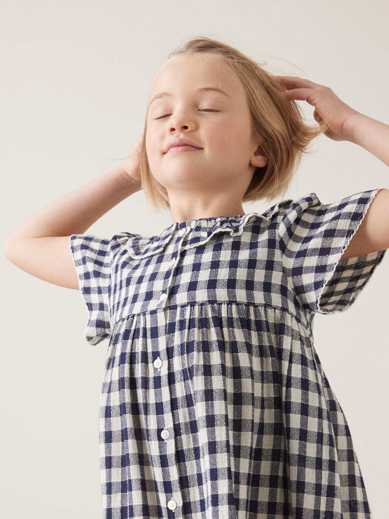 Robe vichy Fille