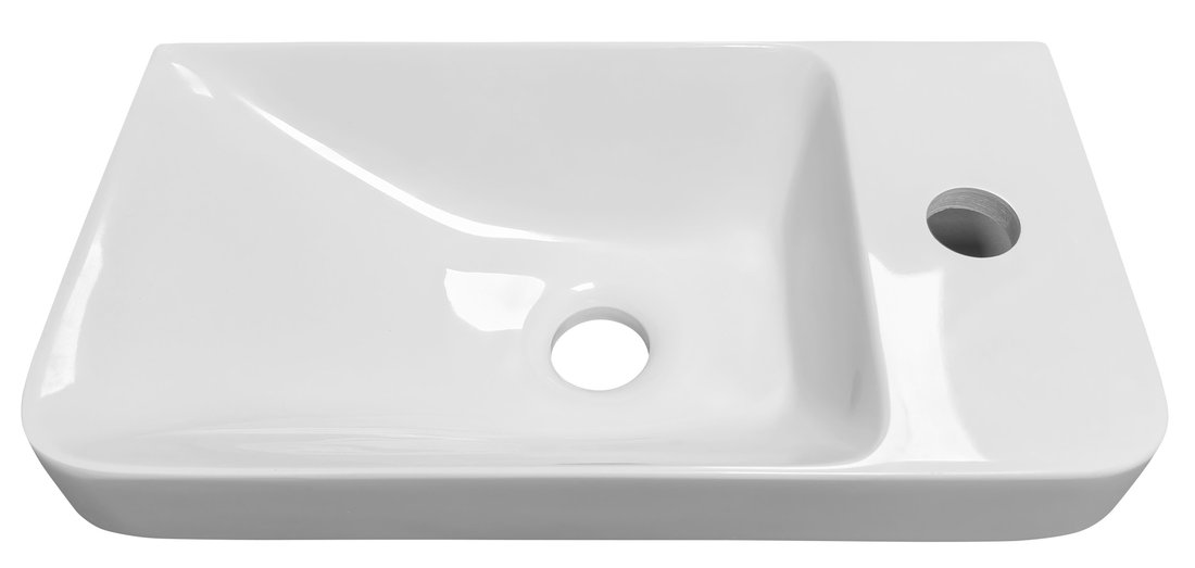 Sapho Zorba fontein 40x22cm glans wit