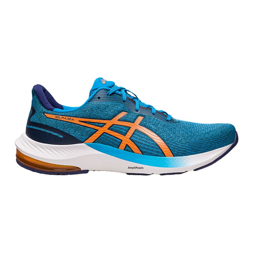 Asics GEL-PULSE 14 - Chaussures running Homme island blue/sun peach