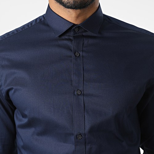 Chemise A Manches Longues Blacardiff Bleu Marine