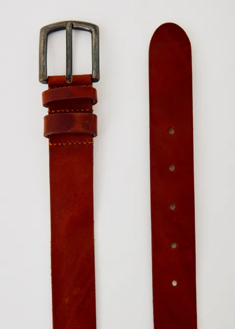 Riem vintage bruin (COGNAC)