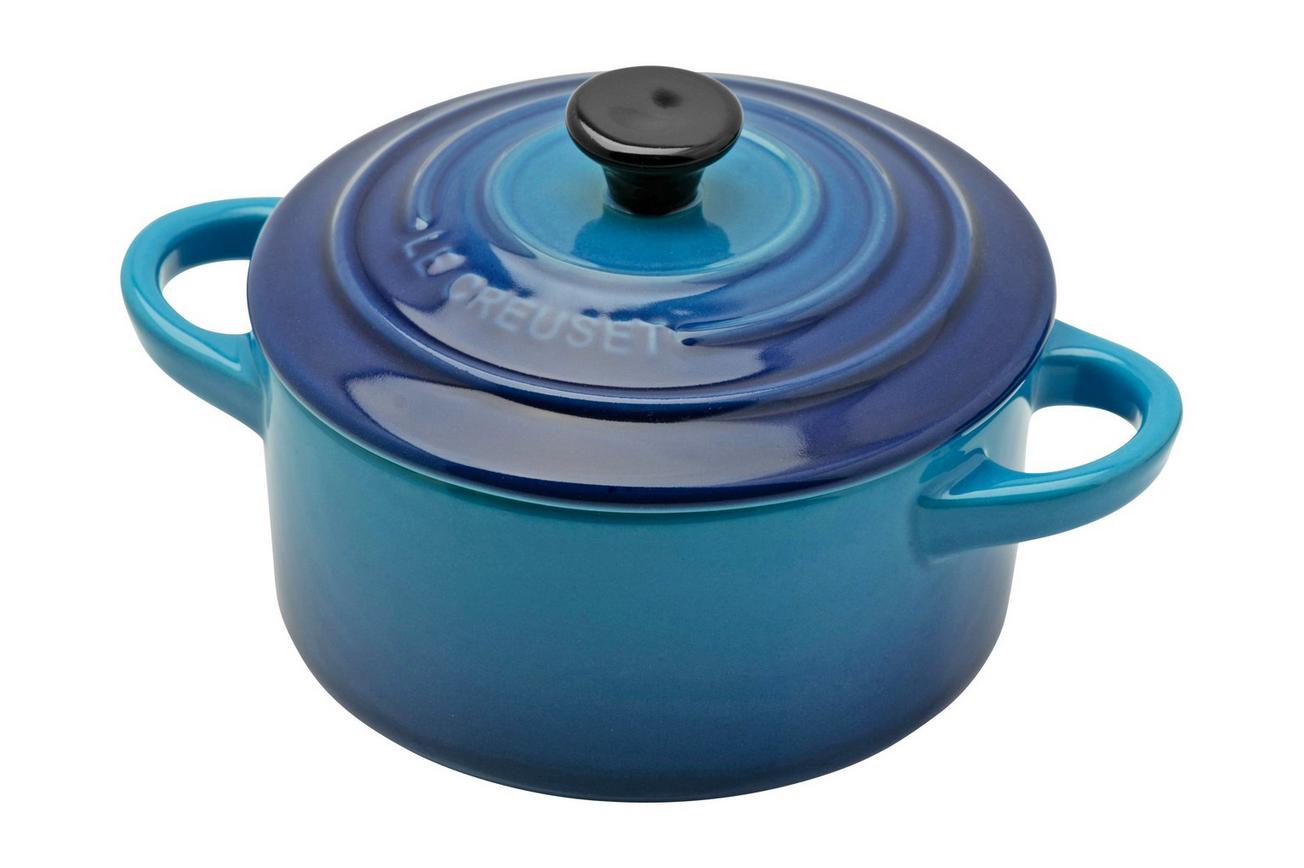 Le Creuset Les Céramiques 79212102200100 mini cocotteset, Azure 10 cm 0,25L