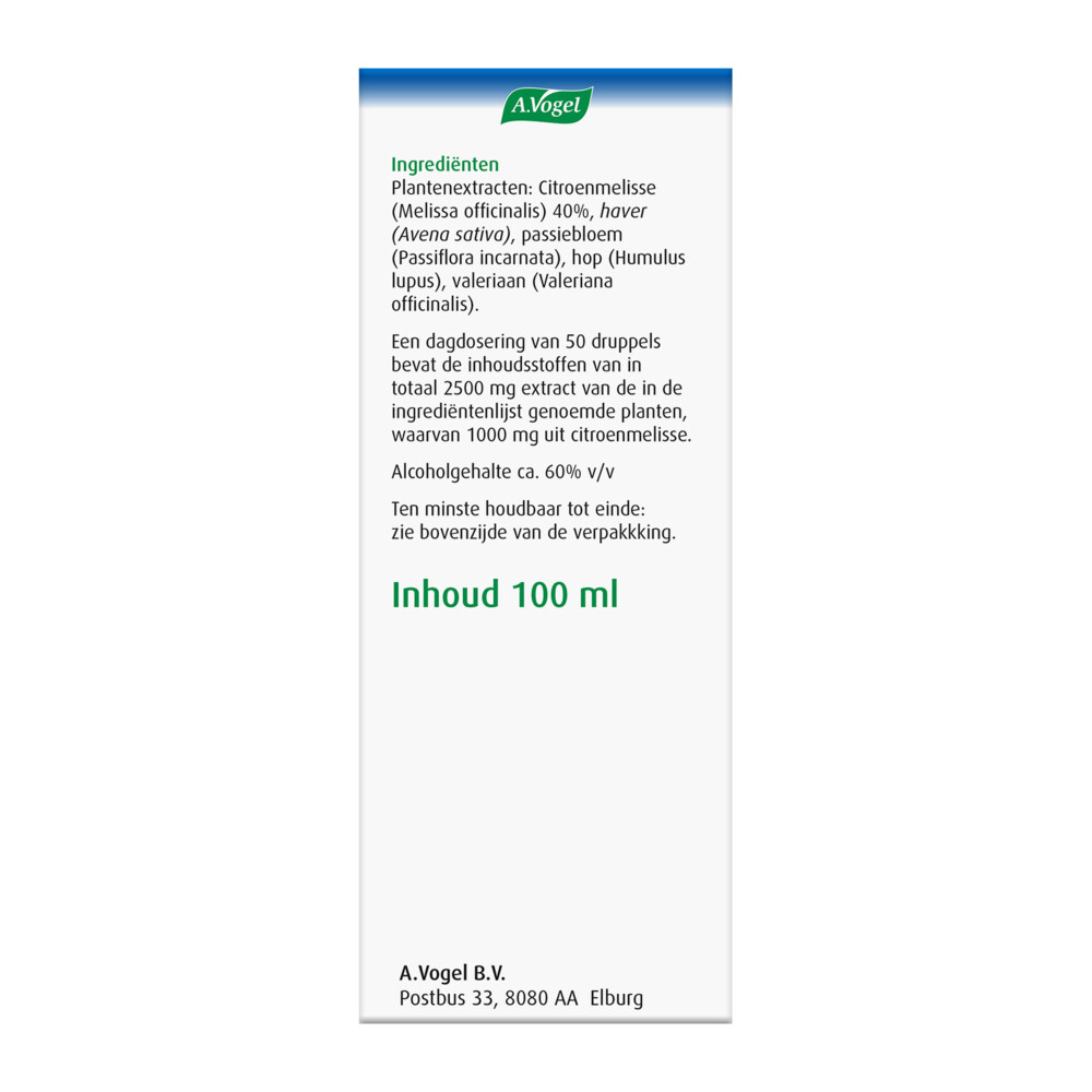 A.Vogel Dormeasan Nachtrust Citroenmelisse100 ml