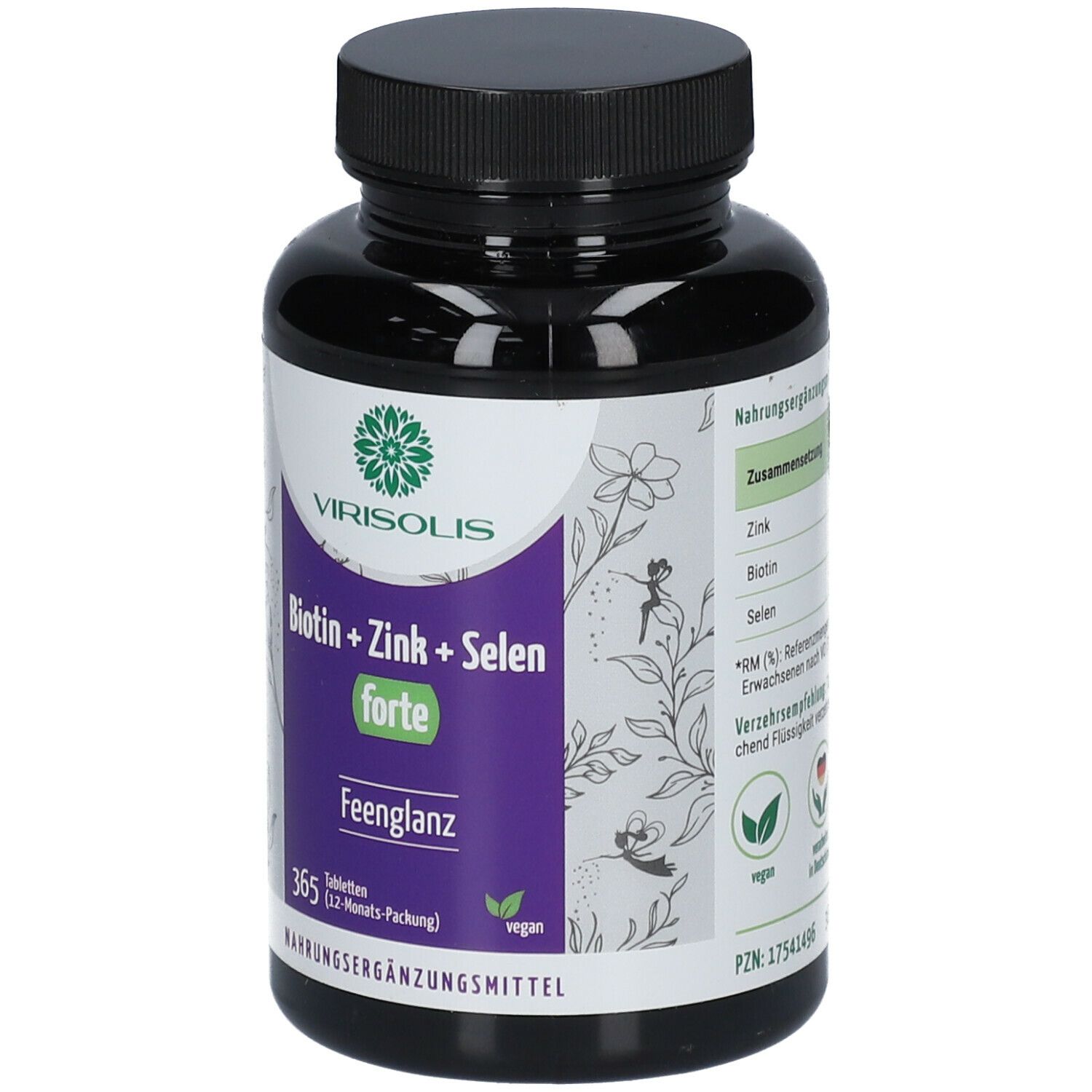 VIRISOLIS Biotin + Zink + Selen