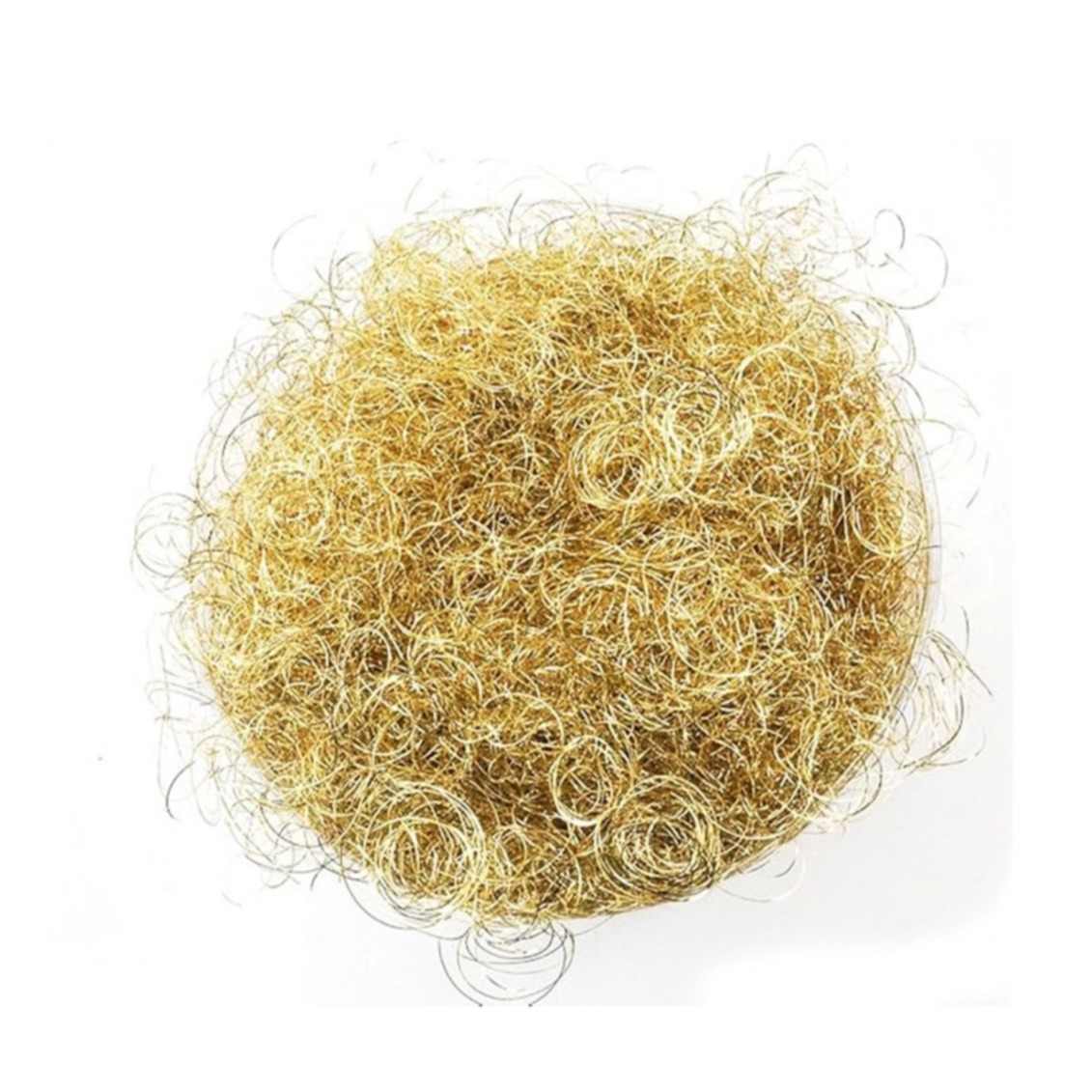 (20g) Metall Deko Lametta Engelshaar Glänzende DIY Fäden für Party / Geburtstag / Weihnachten / Silvester - Gold