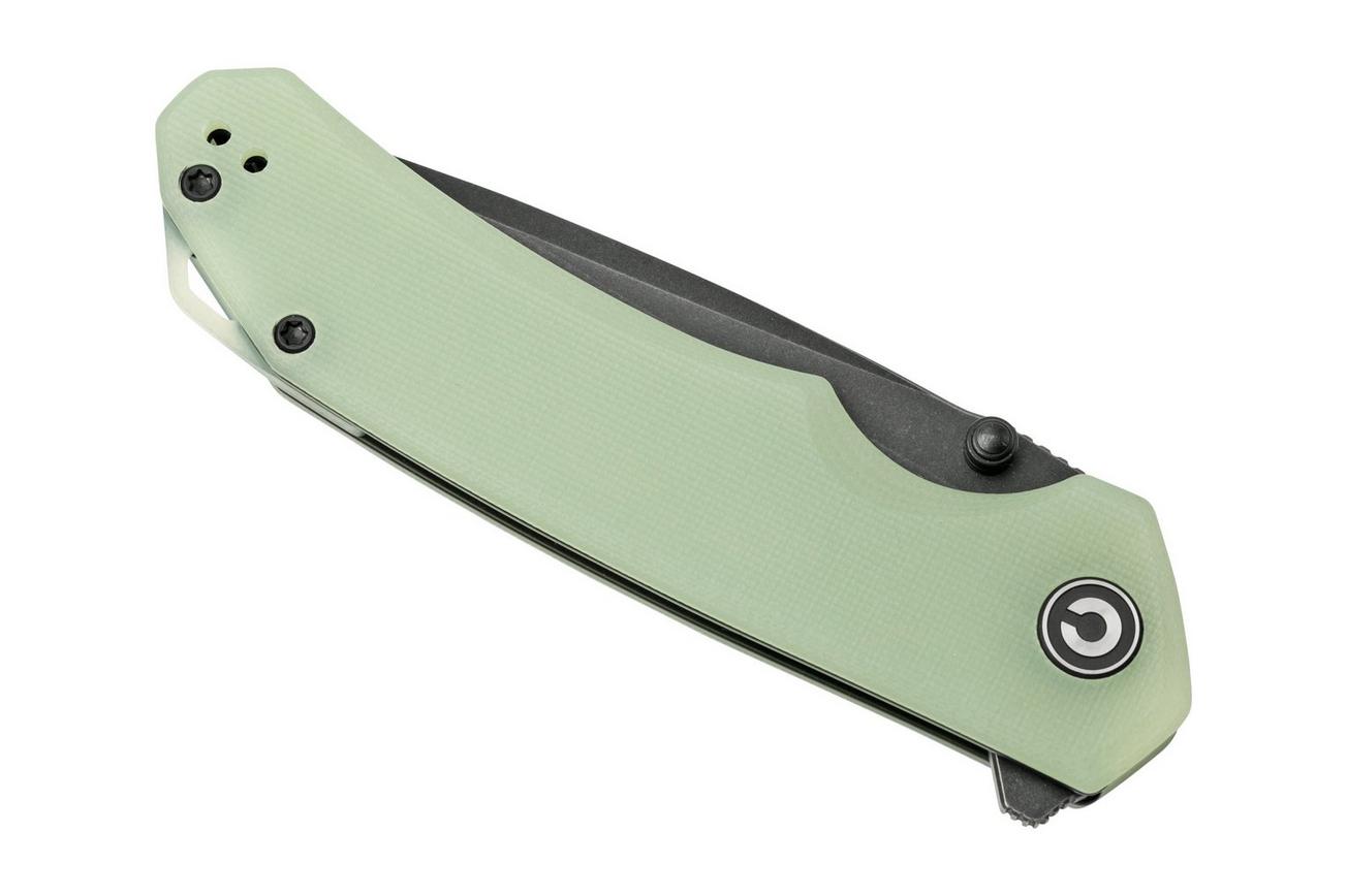 Civivi Brazen C2023A Tanto Natural G10, Blackwashed zakmes