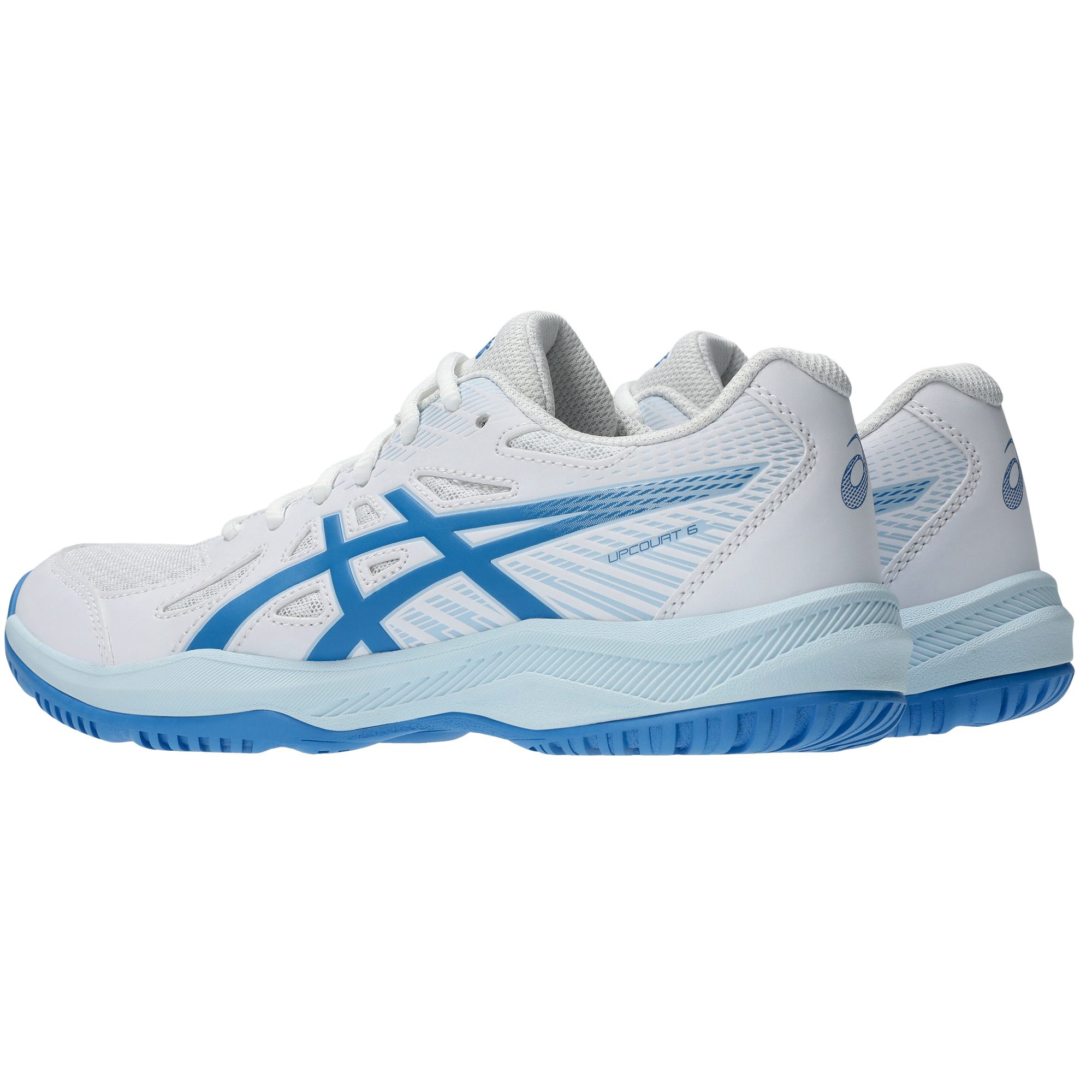 ASICS Upcourt 6 Hallenschuhe Damen weiß