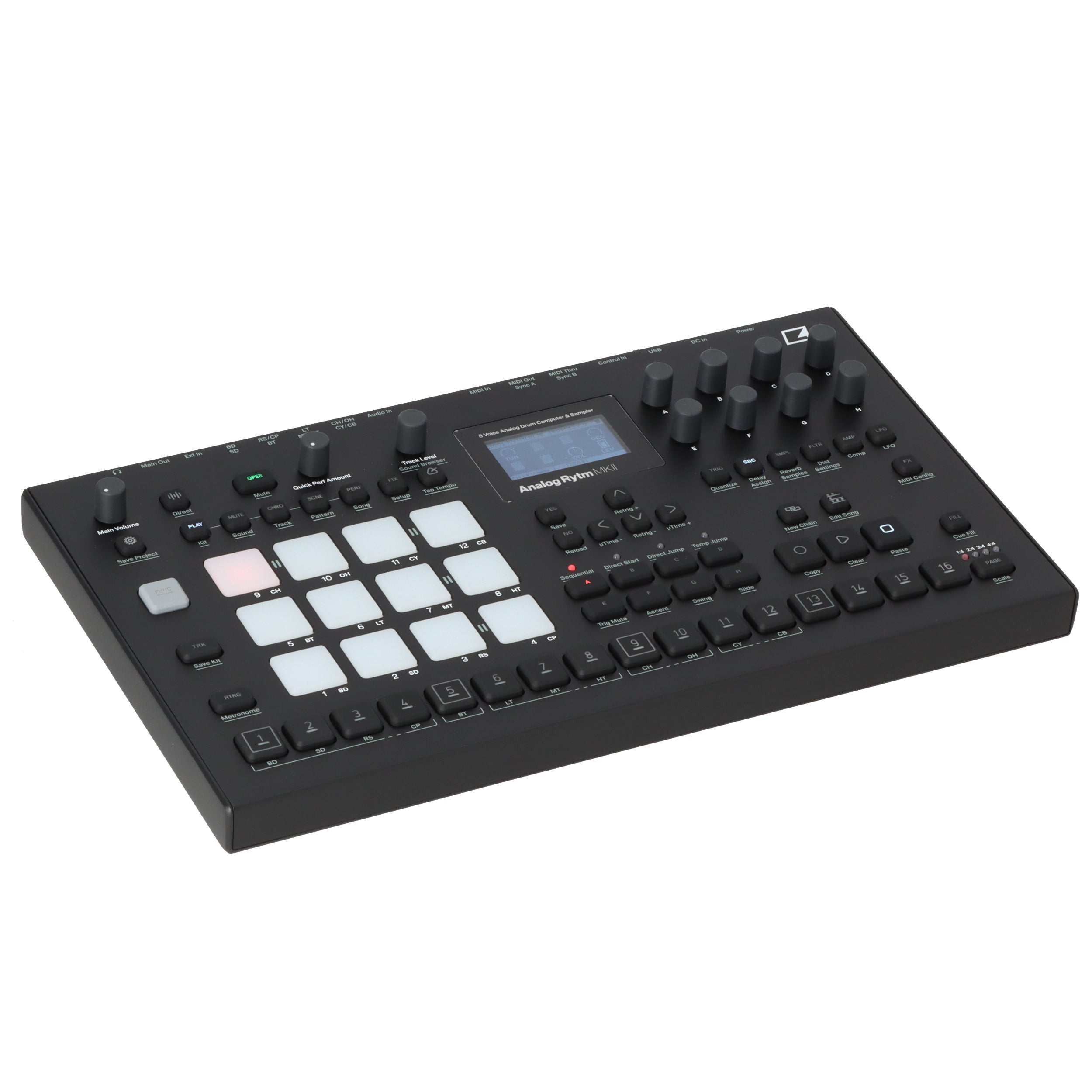 Elektron Analog Rytm MKII Black drumcomputer