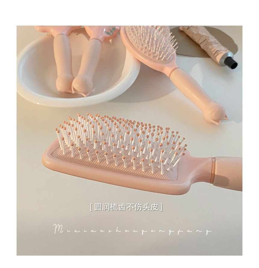 Michu - Dierenhaarborstel van plastic (verschillende uitvoeringen)