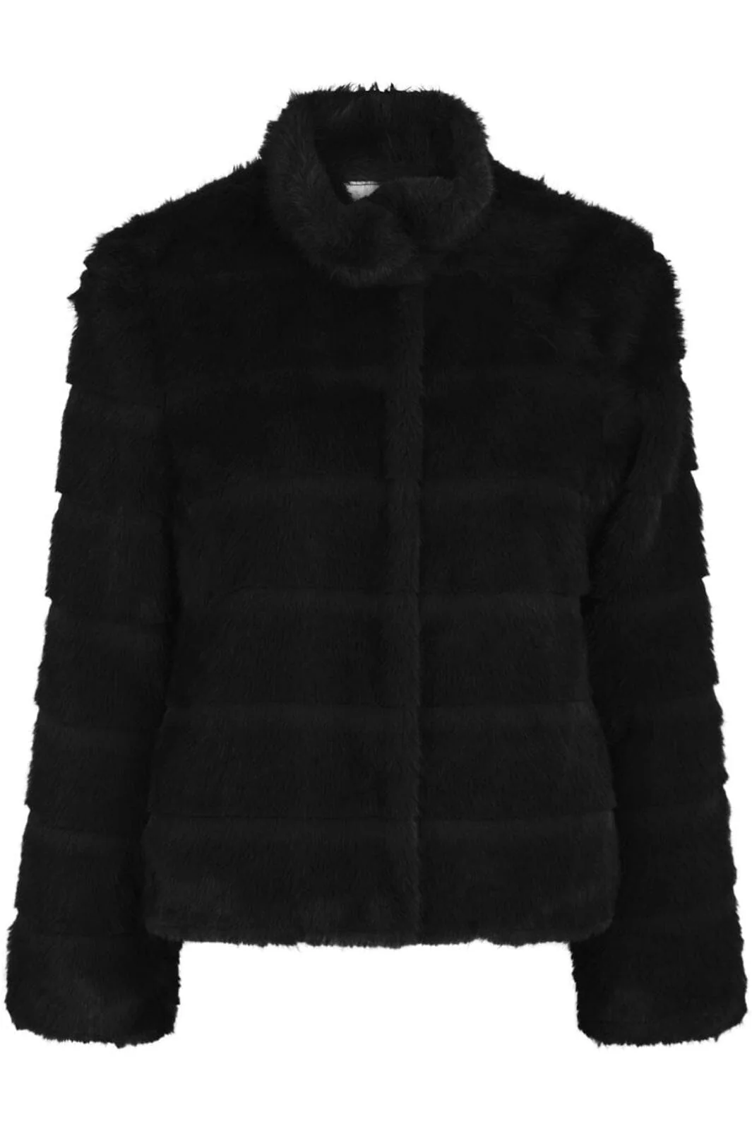 Neo Noir Kahlia Shaved Faux Fur Coat 164589 black