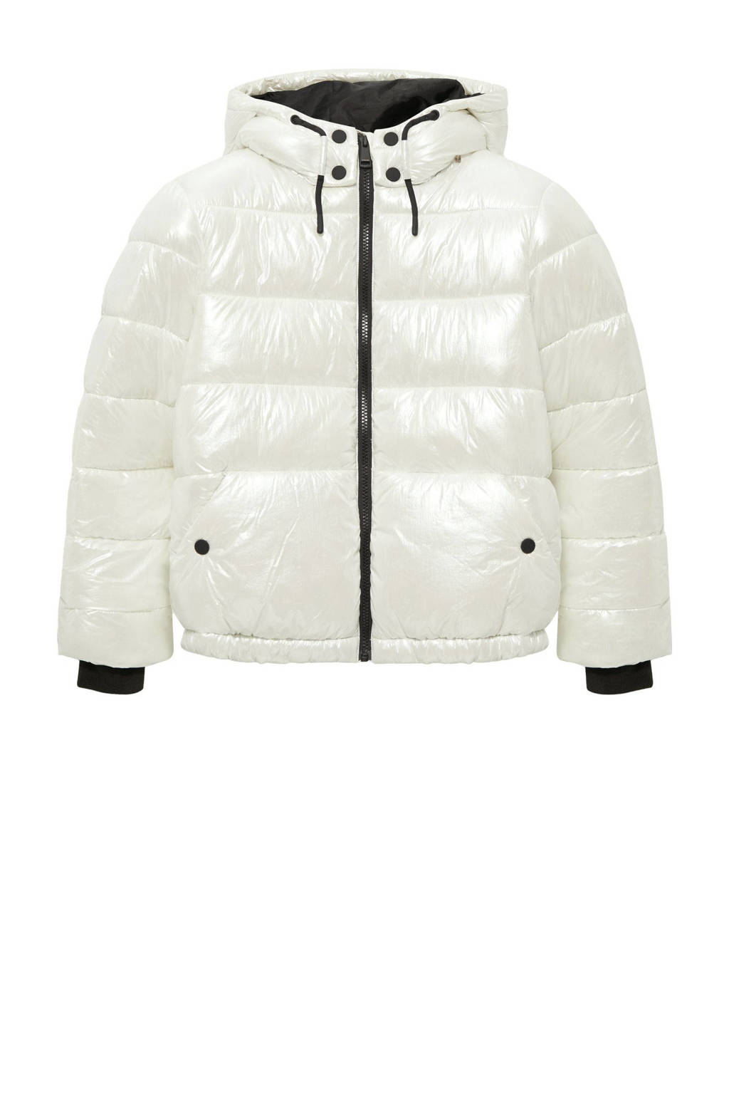 s.Oliver gewatteerde winterjas ecru