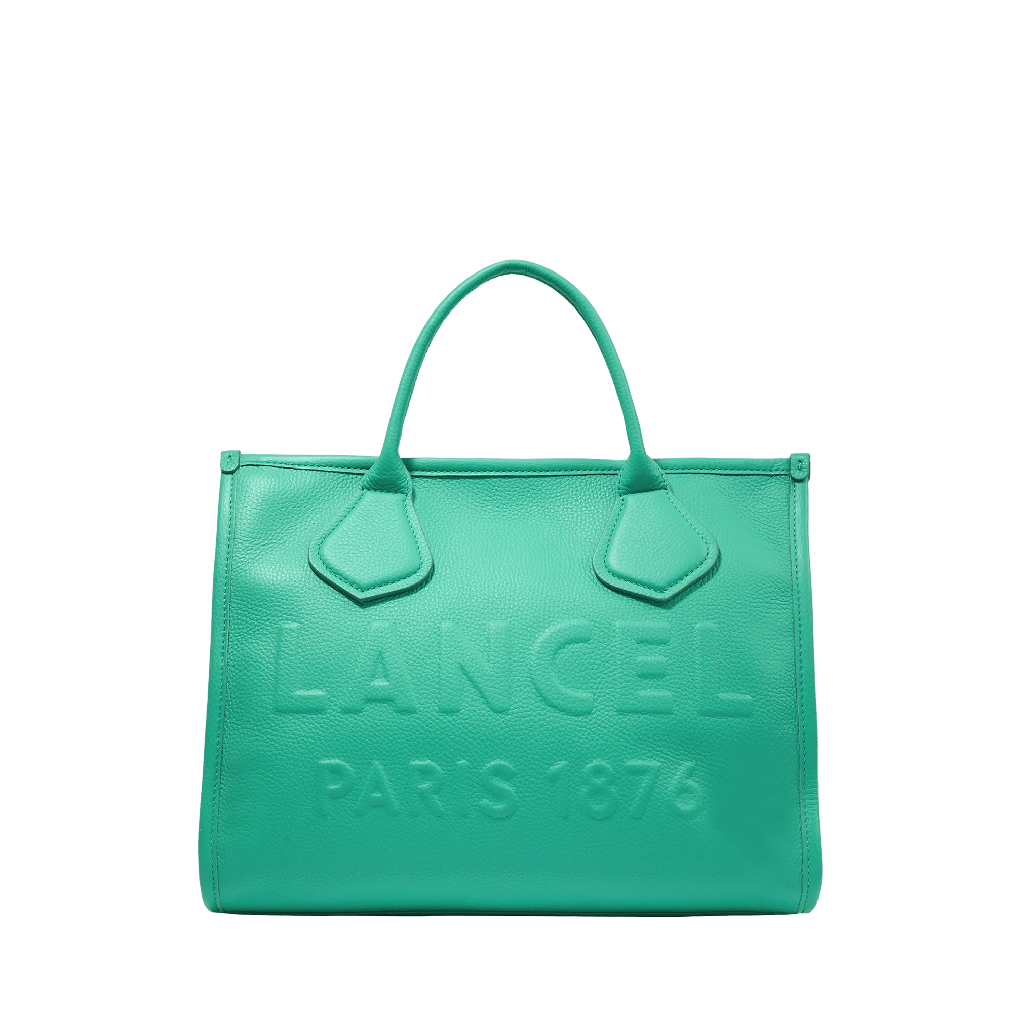 M zipped tote Jour de Lancel-EMERAUDE