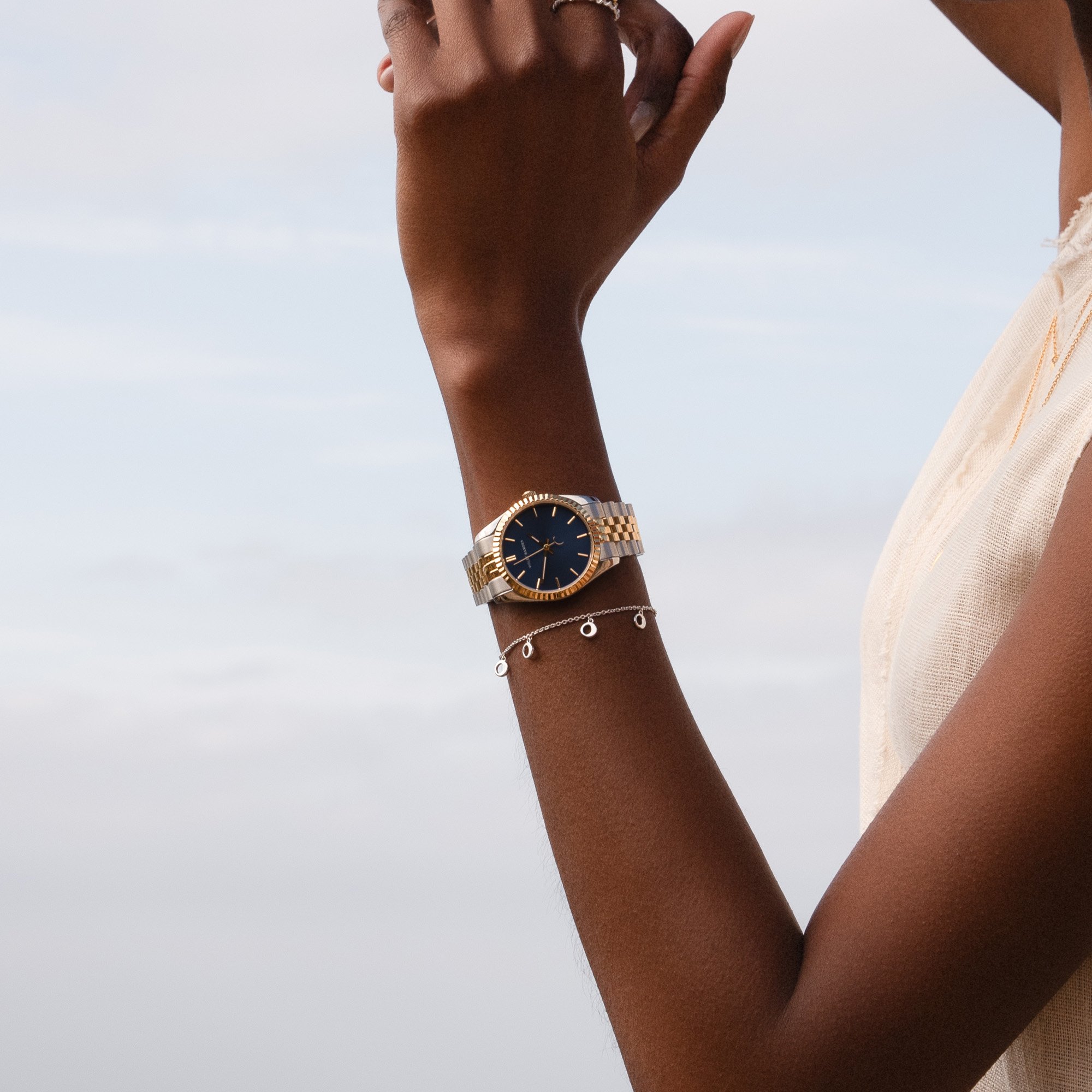 horloge Violet Hamden Violet Hamden Zilver