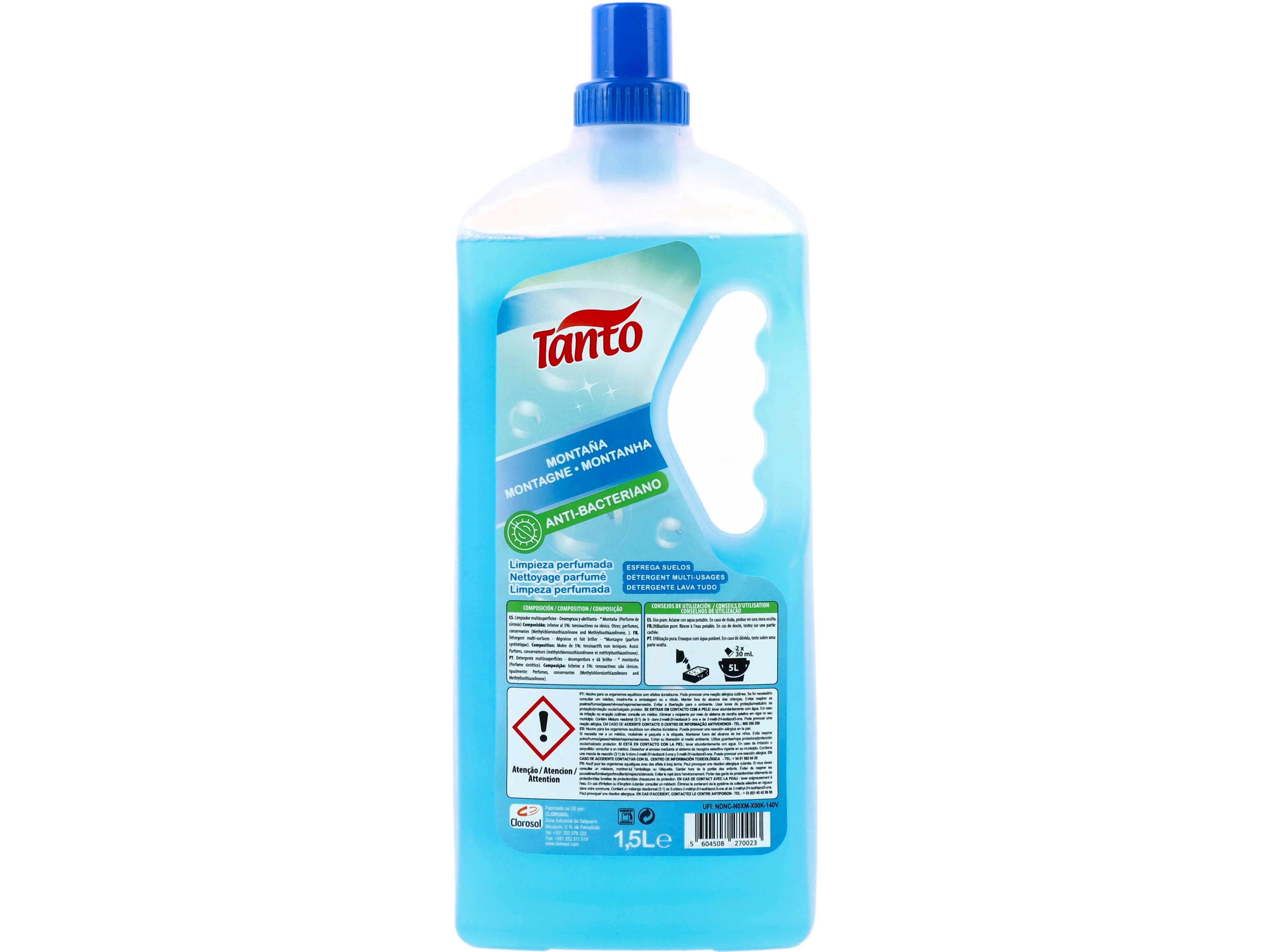 LAVA TUDO TANTO ANTIBACTERIANO MONTANHA 1.5L