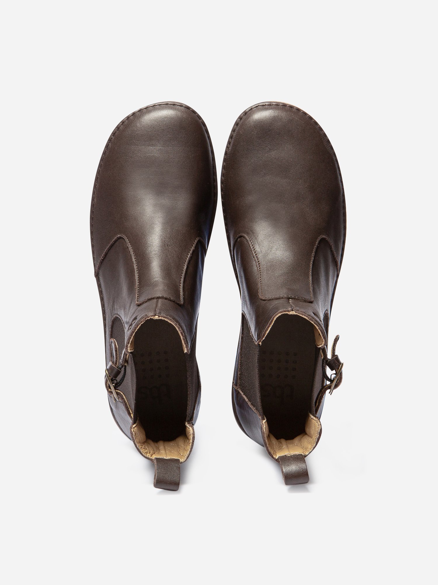 Boots Femme Confort Cuir Marron