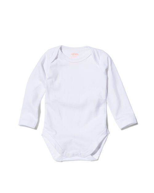 body – coton biologique stretch - 2 pièces blanc