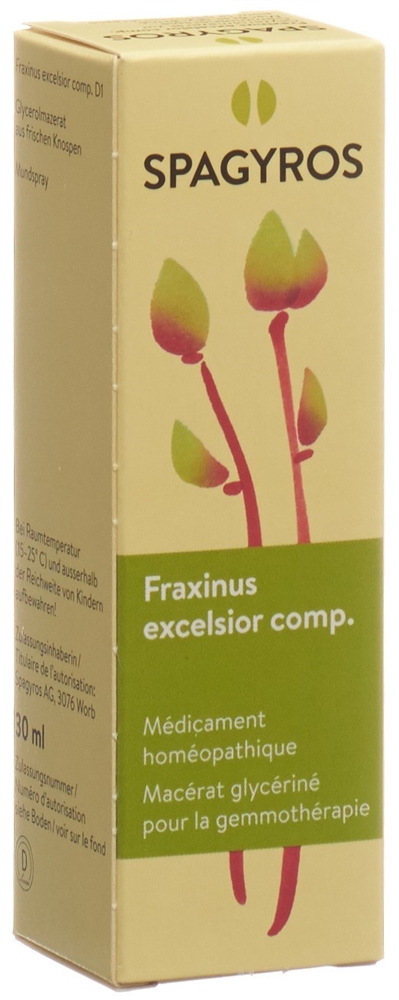 Spagyros Fraxinus excelsior Glyc Maz 1 D Spr 30 ml
