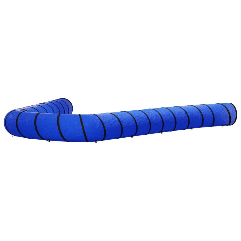 Tunnel pour chien bleu ø 55x1000 cm polyester