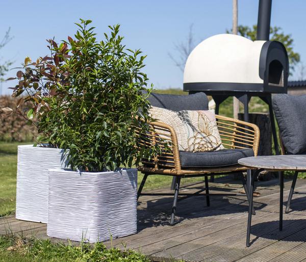 Capi Europe Kunststoff-Topf Rib, quadratisch