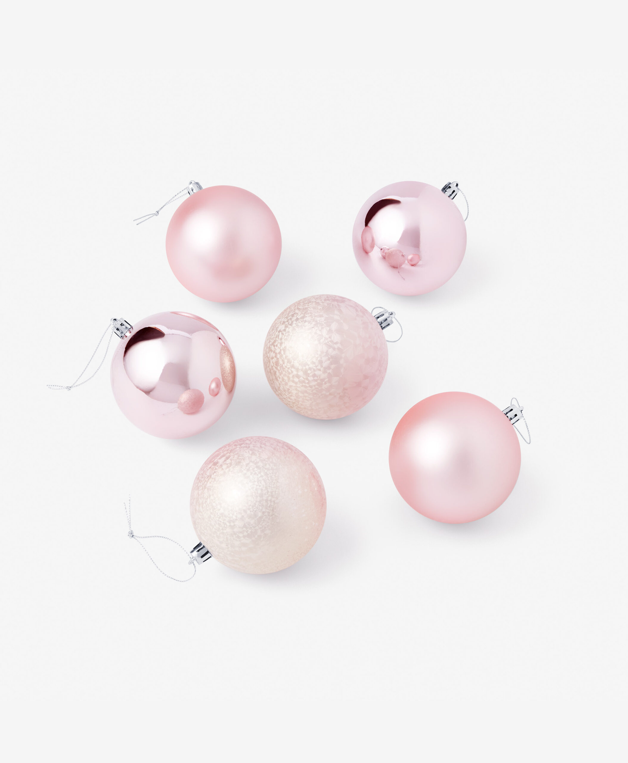 Weihnachtsbaumkugeln, 6er-Set