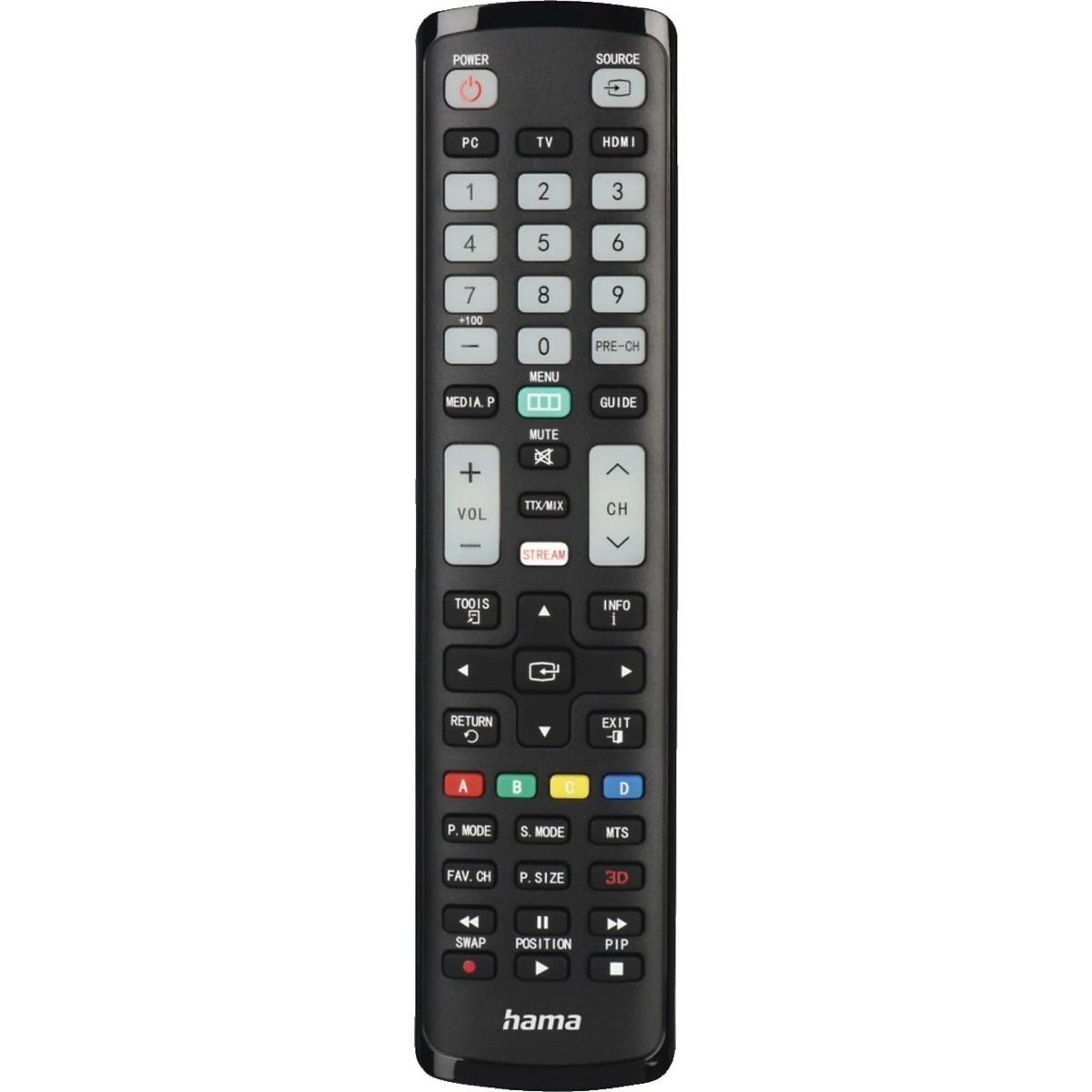 Hama 221060 Universele afstandsbediening voor Samsung tv's.