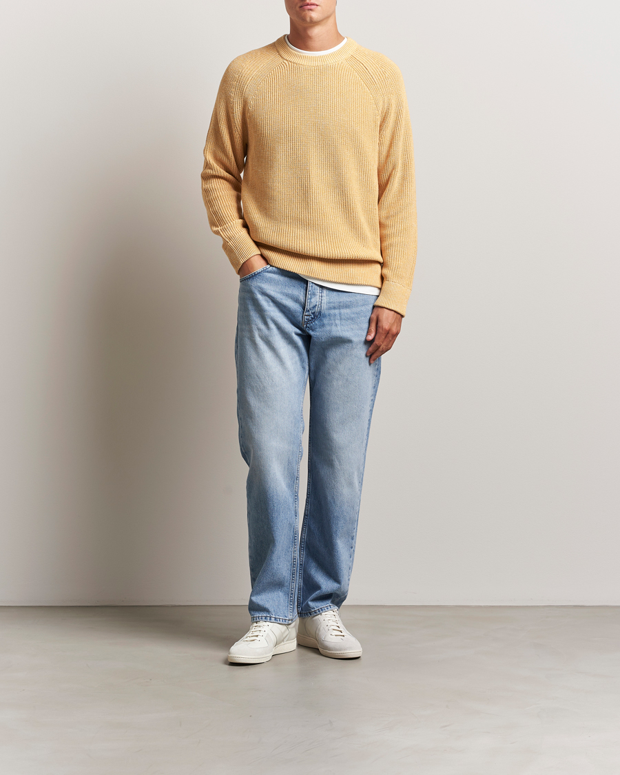 NN07 Jacobo Cotton Knitted Sweater Honey