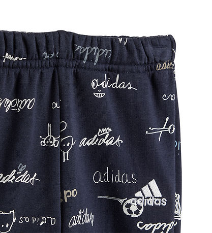 adidas Performance Sweats?t - I Bluv Jogger - Navy/Hvid