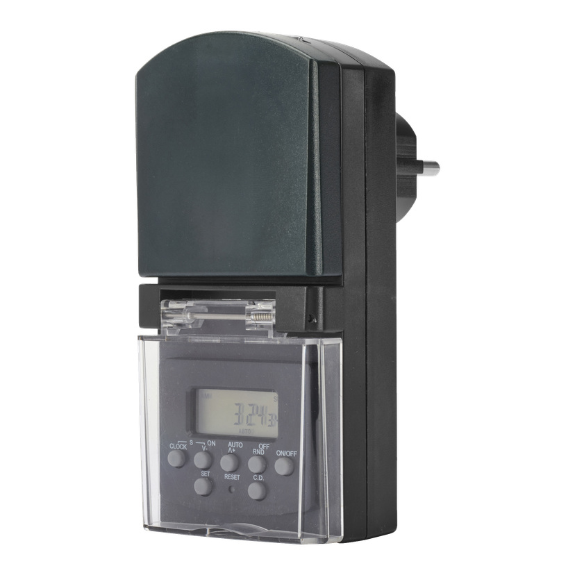 Digital utendørstimer IP44